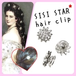 エリザベートのシシィスター風ヘアピアス★ヘアピン★ヘアクリップ