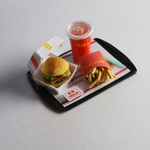 Buhin Cafeのハンバーガーセット②