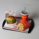 Buhin Cafeのハンバーガーセット③