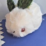 受注生産・ゆきうさぎのぬいぐるみ