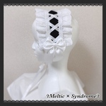 White×black Head drees ①
