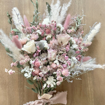 ドライフラワーのスワッグ ver.206 〜*white pink*〜