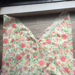 あずま袋  バラの花柄