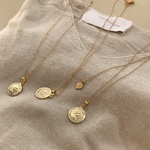 rina/tulleblanc coin necklace(サージカルステンレス)