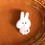 うさぎ フェルトマスコット ブローチ