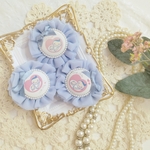 マタニティマーク　マタニティロゼット　シフォンロゼット