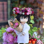 小人の花冠（市場の花屋）　オビツ11サイズ・ドール用花冠