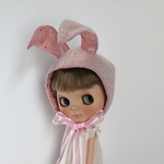 ピンクのusaヘルメット〜リボン〜