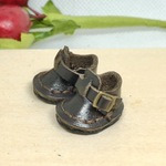 ねんどろいどどーるサイズミニチュア丸ストラップシューズminiature boots.