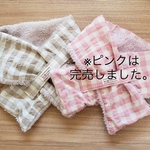 new☻チェックモコモコマフラー☻ 