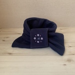 ♪さりげないイニシャル刺繍が可愛い♪お子様用マフラー