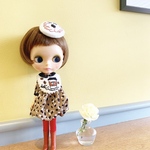 〇受注〇Blythe outfit ꔛdeliciousカフェラテちゃんワンピースset‪ꔛ‬supipi39