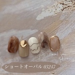 【即日発送】※フリーサイズ　ネイルチップ　成人式　ブライダル　ウェディング
