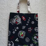 日本酒柄　ミニトート