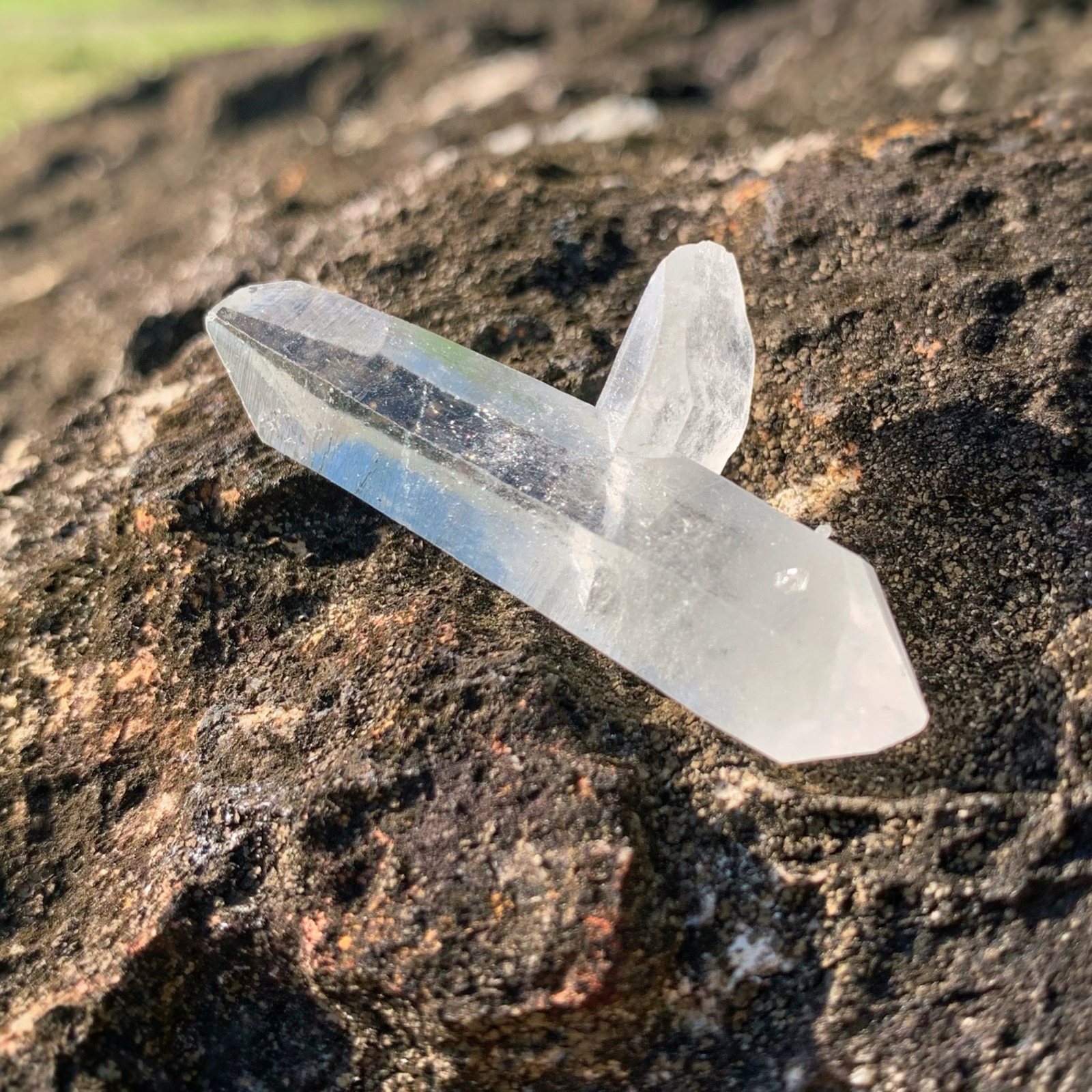 レムリアンシード(レムリア水晶)/ ダブルターミネーテッド（両剣水晶