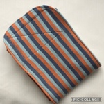 HandMadeマナーベルト　check&stripe モンキーボーダ