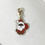 〈再販〉🎄クリスマス🎁マスク・ファスナーチャーム　サンタクロース