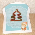 クリスマスカード　ツリー🎄