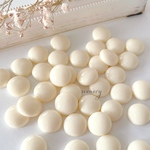 10pcs ＊14mm ラウンド カボション （アイボリー）（0157）