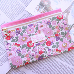 森のおでかけ*リバティ通帳☆マスクポーチb1