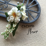 すずらんcorsage コサージュ＆ヘアーアクセサリー入学式 卒業式 着物 （2Way）#00120