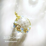水晶のミラーボールペンダント（ワイヤージュエリー☆ワイヤーアクセサリー☆ワイヤーラッピング天然石ネックレス☆KuthumistyleⓇ☆クツミスタイル）