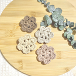 ✿ natural flower ✿ ベビーヘアピン　キッズヘアピン　ベビーヘアクリップ