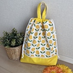 【生地使い切りラスト1点】体操着袋～たんぽぽ～