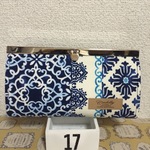 アジアン柄お財布（藍色）