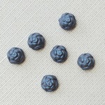 blossom〜ブルー〜　チェコビーズ　6mm 6個