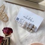 stone perl / earring pierce