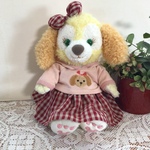 クッキーアン＆ステラルー　羊毛ワンコつきピンクパーカーセット　服　　コスチューム
