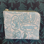 ミナペルホネン ☆jungle relief★生地使用☆L字ファスナー 財布☆ハンドメイド
