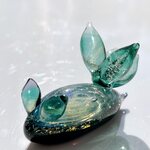 U186　宇宙を宿すガラスのウミウシ［ティール］