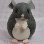（オーダー品）ＢＩＧチンチラグレーちゃん♡