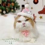 ❄️柊つきサンタ帽🎅❄️ ピンク💗