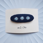 刺繍パッチンピン💠　no.22　 💛送料無料💛