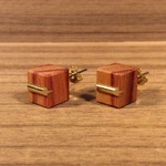 フレットキューブピアス チューリップウッド