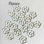 アクリルクリアフラワービーズ　18peace
