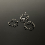 3点セット✴︎シンプルワイヤーリング