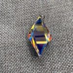 『多重虹』 ダブル青金（青空色）　ひし形ペンダントトップ VD-638