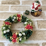 ロケラニガーデン(クリスマス) リース　ハワイアンリボンレイ　