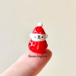 【ドール用・観賞用】苺くまサンタ