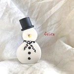 再販‼︎ クリスマスオブジェ・・ Natale  雪だるま・・《送料無料》