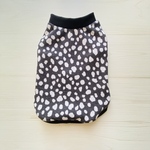 ダルメシアンのタンクトップ/ブラック