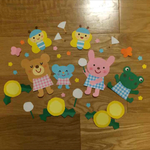 春の壁面飾り☺︎