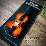 (光沢有り)ヴァイオリンブローチ
