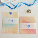 “Sorae” 空絵 ミニレターセット  B335