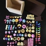 pomepeさまご予約品！お菓子の家　取り外しができるタイプ　ベージュ　フェルト★香★