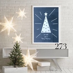 No.273.クリスマスおめでとう！⭐️クリスマス　オーナメント　ポスター　2枚目から割引　ポスター  インテリア 北欧　アート クリスマス　